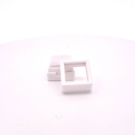 SCATOLINA BIANCA PORTA PIETRA 2X2