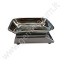 Weighing Pan for Scales - silver chrome