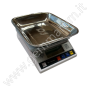 Weighing Pan for Scales - silver chrome