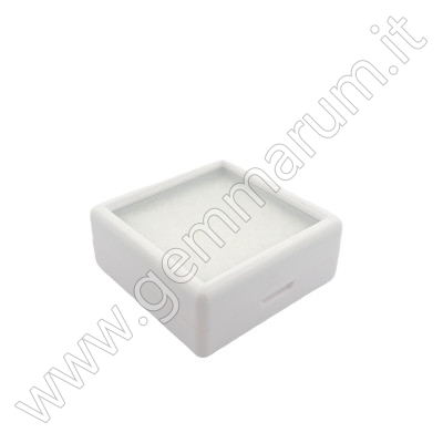 Gemstone DISPLAY BOX 4X4 plastic - WHITE