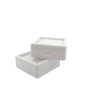 Gemstone DISPLAY BOX 4X4 plastic - WHITE