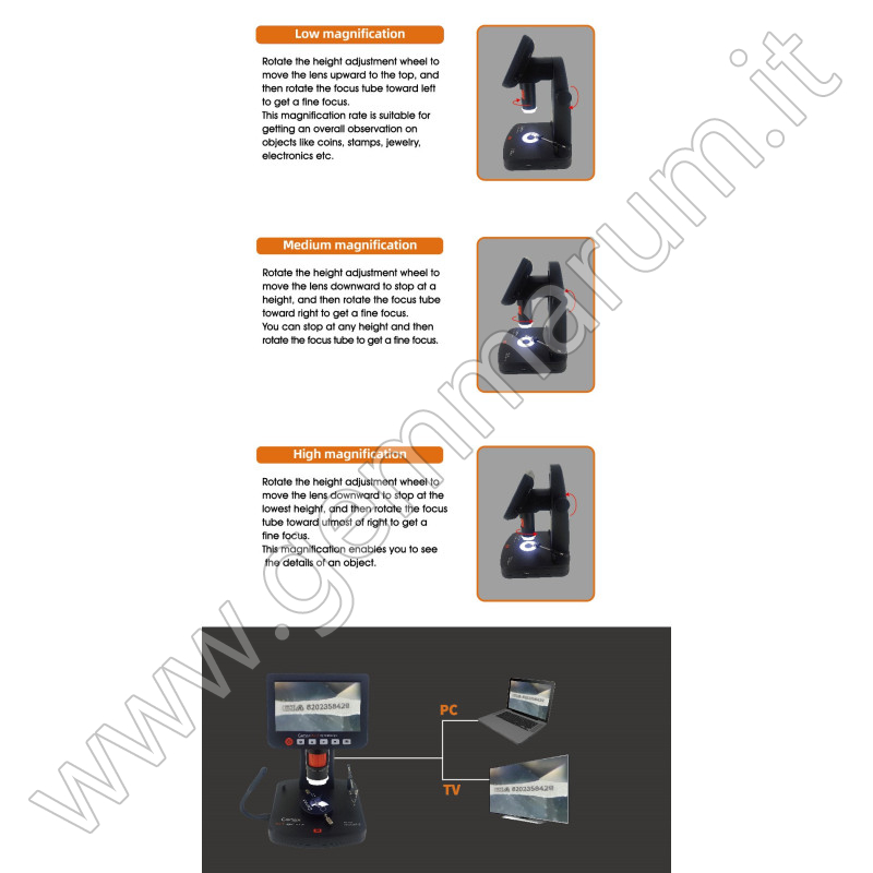 Compact DIGITAL MICROSCOPE