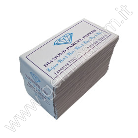 CARTINE BIANCHE/ROSSA ECO PER PIETRE 80x45 mm