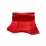 ECONOMIC WHITE PARCEL PAPERS - red inside