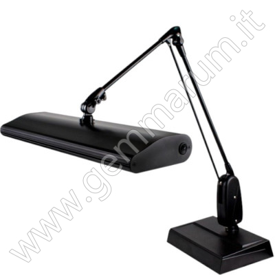 DAZOR Lampe mit 3 Röhren - schwarz