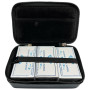 LEATHERETTE PARCEL PAPER HOLDER 15x9x5cm
