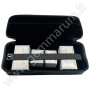 Leather Box for gemstones 25x9x6 cm