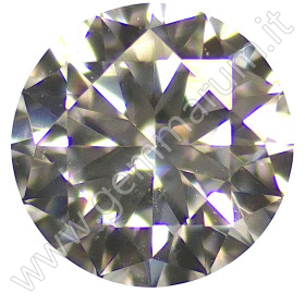 MOISSANIT Rund Brillantschliff D VVS