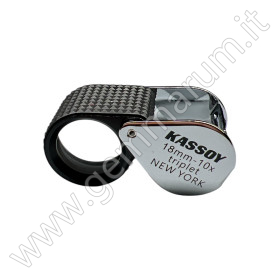 KASSOY PRECISION LOUPE 10 x 18mm rubber grip