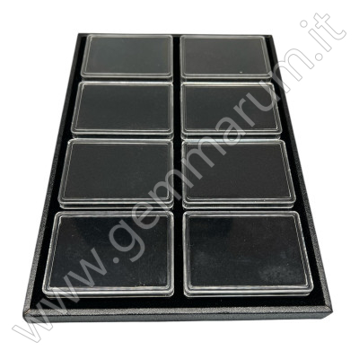 TRAY FOR DISPLAY BOXES - black