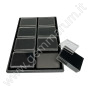 TRAY FOR DISPLAY BOXES - black