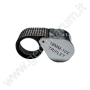 Einschlaglupe 10x 18mm gummiert