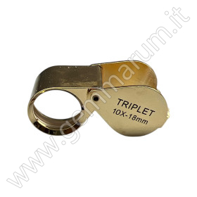 Gold Triplet 10x 18 mm