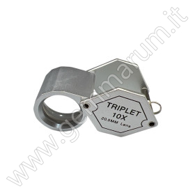 Einschlaglupe 10X 20.5 mm Achromatisch u. Aplanatisch