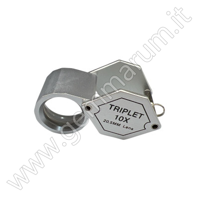 Einschlaglupe 10X 20.5 mm Achromatisch u. Aplanatisch