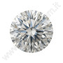MOISSANIT Rund Brillantschliff D VVS