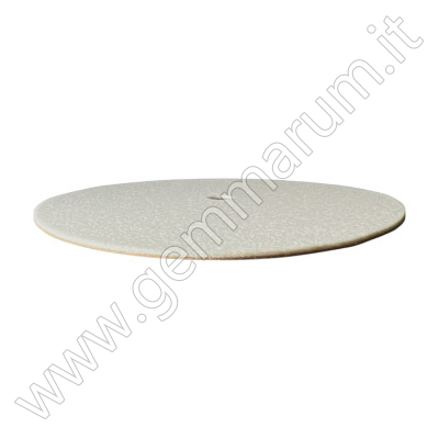 Adhesive polishing felt pad - 1/2" arbor hole