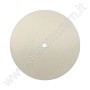 Adhesive polishing felt pad - 1/2" arbor hole