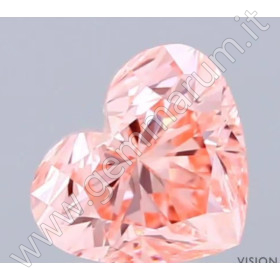 HEART BRILLIANT CVD LG DIAMOND 1.52 ct