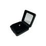 Edelsteindose 5.5X5.5x1.5 cm - matte schwarze Farbe