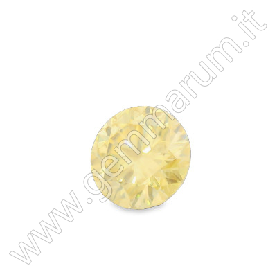 MOISSANIT Ø6.5mm LEMON YELLOW