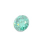 MOISSANITE Ø6.5mm VIVID GREEN