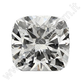 DIAMANTE SINTETICO TAGLIO CUSCINO QUADRATO G 2.01 ct