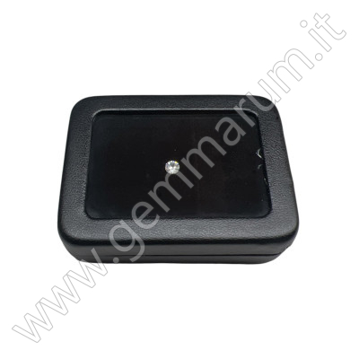Scatolina simil-pelle 65X85x25 mm Nero