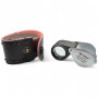 TRIPLET LOUPE 10x - 21mm - rubber grip