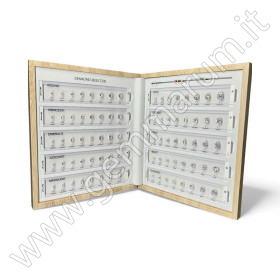 Diamond Selector - Visual Diamond Size and Shape Kit
