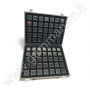Set Completo per Esposizione pietre- 70 scatoline nere
