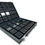 Set Completo per Esposizione pietre- 40 scatoline nere