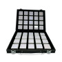40 Gem Display Box with Deluxe Carry Case - white