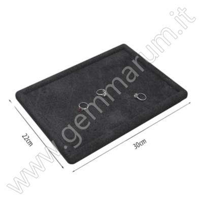 VASSOIO ESPOSITORE PORTA PIETRE - 30X22cm