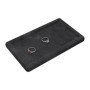 Samt-Displaytablett für Ringe – 20 × 12 cm