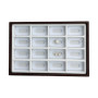Pearl Display Tray with Individual Compartments