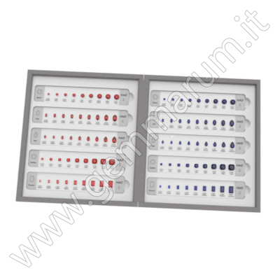 "Gemstone" Selector -Multi Stone Size and Shape Kit