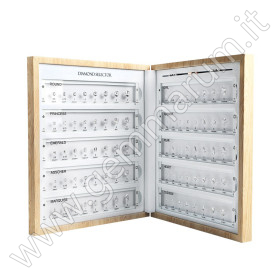 Diamond Selector - Visual Diamond Size and Shape Kit