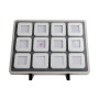 Deluxe Diamond Boxes in a Luxury Tray Set - 12 white boxes