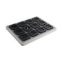 Deluxe Diamond Boxes in a Luxury Tray Set - 12 black boxes