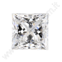 CVD PRINCESS CUT G VVS2 1.52 cts