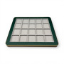 Espositore Premium con Cornice Dorata-Verde