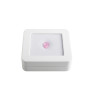 Wooden gemstone display box  88 ×88 × 25 mm