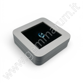 Edelstein-Präsentationsbox aus Holz 88 ×88 × 25 mm