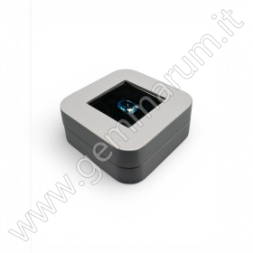 Edelstein-Präsentationsbox aus Holz 66 × 66 × 25 mm