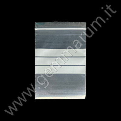 BUSTINE 7x10 cm con tre bande bianche