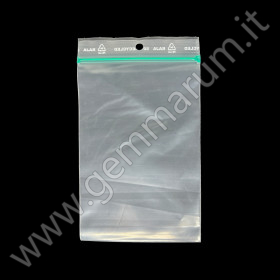 PLASTIC ZIP TOP BAGS 12x18 cm