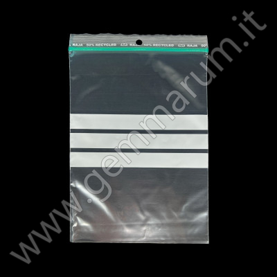 BUSTINE 15X18 cm con tre bande bianche