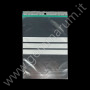 PLASTIC ZIP TOP BAGS 15x18 cm with three white strips