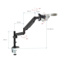 Stativ-Arm mit Tischklemme